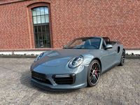 gebraucht Porsche 991 2 Turbo Cabriolet Approved Lift Graphitblau