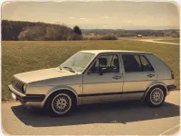 Brugt VW Golf II 90 HK (66 kW) 1985 Sølv Hatchback