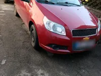 Gebraucht Chevrolet Aveo 74 PS (54 kW) 2009 Rot Kleinwagen