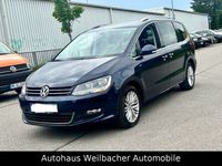 Gebraucht VW Sharan Cup 150 PS (110 kW) 2014 Blau Van / Kleinbus
