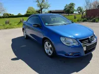 Brugt VW Eos 122 HK (89 kW) 2010 Blå Cabriolet