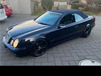 Gebraucht Mercedes CLK230 197 PS (144 kW) 2001 Blau Cabrio