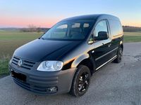Gebraucht VW Caddy 75 PS (55 kW) 2010 Schwarz Van / Kleinbus