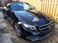 Usata Mercedes E220 194 CV (142 kW) 2017 Nero Cabrio