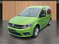 Gebraucht VW Caddy Trendline 125 PS (91 kW) 2016 Viperngrün metallic Van / Kleinbus