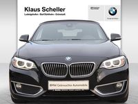 gebraucht BMW 220 i Cabrio Luxury Line Xenon Navi Prof. Shz