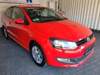 Gebraucht VW Polo Life 90 PS (66 kW) 2013 Rot Kleinwagen