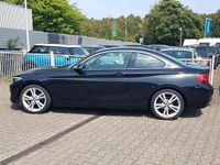 Gebraucht BMW 218 Sport Line 136 PS (100 kW) 2016 Schwarz Coupé