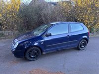 Gebraucht VW Polo Basis 64 PS (47 kW) 2002 Blau Kleinwagen