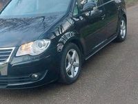 Gebraucht VW Touran 102 PS (75 kW) 2006 Schwarz Van / Kleinbus