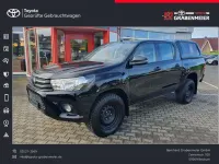 Gebraucht Toyota HiLux Cool 150 PS (110 kW) 2018 Tiefschwarz mica metallic Pickup
