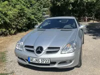 Gebraucht Mercedes SLK200 163 PS (119 kW) 2006 Silber Cabrio