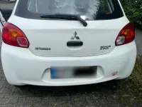 Gebraucht Mitsubishi Space Star 71 PS (52 kW) 2015 Weiß Kleinwagen