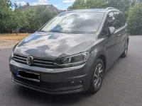 Gebraucht VW Touran Sound 150 PS (110 kW) 2018 Grau Van / Kleinbus
