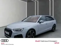 Gebraucht Audi A4 S-Line 204 PS (150 kW) 2024 Gletscherweiß metallic Kombi