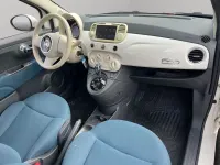 Gebraucht Fiat 500 Pop 69 PS (50 kW) 2009 Weiß Cabrio
