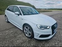Gebraucht Audi A3 S-Line 150 PS (110 kW) 2015 Weiß Limousine