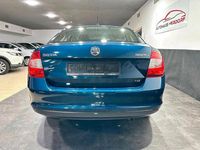 Gebraucht Skoda Rapid Ambition 101 PS (74 kW) 2013 Blau Kleinwagen