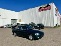 Gebraucht Ford Escort Cabriolet 116 PS (85 kW) 1995 Grün metallic Cabrio