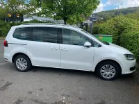 Gebraucht VW Sharan Allstar 150 PS (110 kW) 2017 Weiß Van / Kleinbus