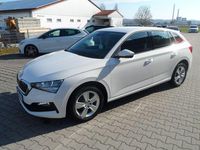 Gebraucht Skoda Scala Ambition 110 PS (80 kW) 2021 Weiß Kleinwagen