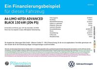 Gebraucht Audi A4 Advanced 204 PS (150 kW) 2023 Schwarz Limousine