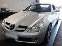 Gebraucht Mercedes SLK200 184 PS (135 kW) 2010 Silber Cabrio