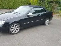 Gebraucht Mercedes CLK240 Elegance 170 PS (125 kW) 2004 Schwarz Cabrio