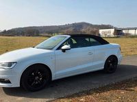 Gebraucht Audi A3 Cabriolet S-Line 140 PS (102 kW) 2014 Weiß Cabrio