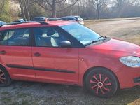 Gebraucht Skoda Fabia 86 PS (63 kW) 2009 Rot Kombi