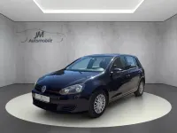 Gebraucht VW Golf VI 90 PS (66 kW) 2010 Schwarz Kleinwagen