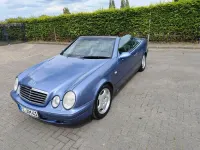 Gebraucht Mercedes CLK320 Elegance 218 PS (160 kW) 1999 Blau Cabrio