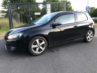 Gebraucht VW Golf VI 140 PS (102 kW) 2010 Schwarz Kleinwagen