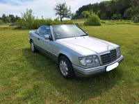 Brugt Mercedes E220 150 HK (110 kW) 1994 Sølv Cabriolet