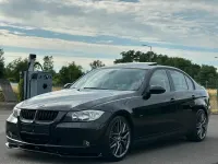 Gebraucht BMW 320 177 PS (130 kW) 2008 Schwarz Limousine