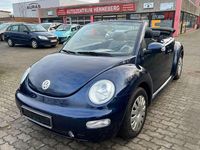 Gebraucht VW New Beetle Cabriolet Highline 102 PS (75 kW) 2004 Royal navy Cabrio