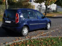 Gebraucht Skoda Roomster 85 PS (62 kW) 2009 Blau Van / Kleinbus