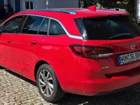 Gebraucht Opel Astra Edition 136 PS (100 kW) 2018 Rot Kombi