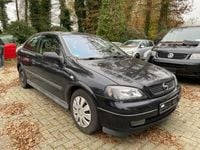 Gebraucht Opel Astra Selection 101 PS (74 kW) 2002 Schwarz Limousine