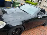 Gebraucht Mercedes SLK320 218 PS (160 kW) 2000 Schwarz Cabrio