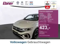 Gebraucht VW T-Roc Cabriolet Style 150 PS (110 kW) 2022 Pure white/schwarz Cabrio