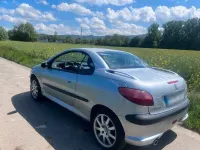 Gebraucht Peugeot 206 CC 109 PS (80 kW) 2001 Silber Cabrio