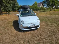 Gebraucht Fiat 500 Lounge 101 PS (74 kW) 2009 Blau Cabrio