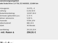 Gebraucht Skoda Scala Drive 116 PS (85 kW) 2025 Graphitegrau metallic Kleinwagen