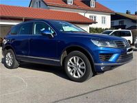 Gebraucht VW Touareg 262 PS (192 kW) 2018 Blau SUV