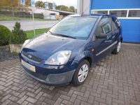 Gebraucht Ford Fiesta Basis 69 PS (50 kW) 2008 Blau Kleinwagen