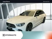 Gebraucht Mercedes E300 AMG line 320 PS (235 kW) 2020 Polarweiß uni Kombi