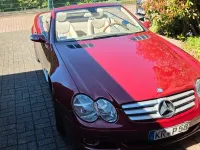 Gebraucht Mercedes SL500 387 PS (284 kW) 2007 Rot Cabrio