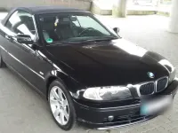 Gebraucht BMW 318 Cabriolet 143 PS (105 kW) 2003 Schwarz Cabrio