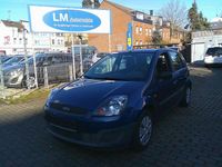 Gebraucht Ford Fiesta Basis 69 PS (50 kW) 2007 Blau Kleinwagen